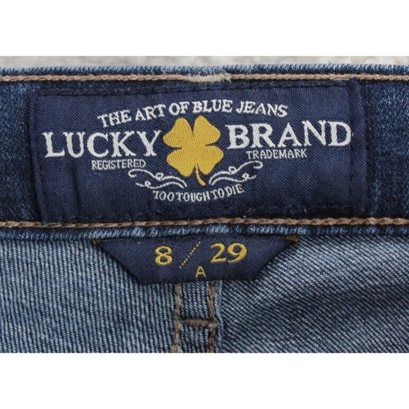 Lucky Brand Sweet Boot Jeans Womens Size 8 29 Medium Wash Flare Leg Denim - Picture 4 of 16